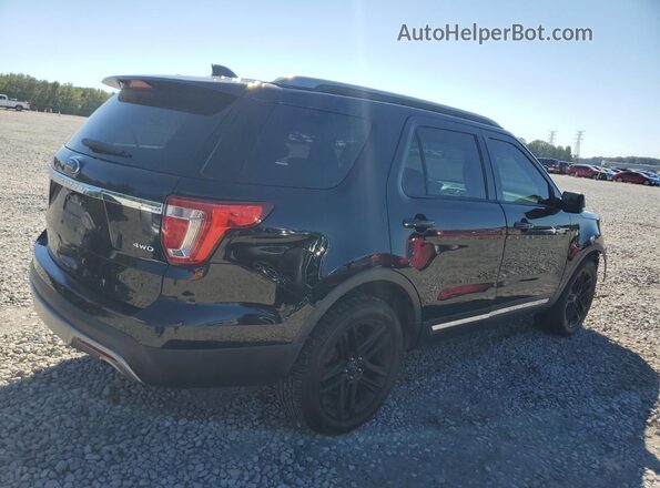 1FM5K8D83HGD82912 2017 FORD FORD EXPLORER Черный Задняя правая четверть