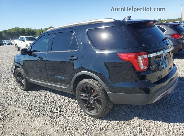1FM5K8D83HGD82912 2017 FORD FORD EXPLORER Черный Задняя левая четверть
