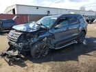 2018 Ford Explorer Xlt Blue vin: 1FM5K8D84JGC38274