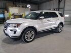 2018 Ford Explorer Limited White vin: 1FM5K8F80JGC85816