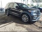 2020 Ford Explorer St Black vin: 1FM5K8GC9LGC20369