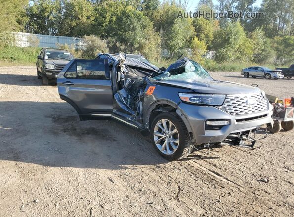 1FM5K8HC2NGA32147 2022 FORD FORD EXPLORER Черный Передняя правая четверть