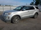 2017 Ford Explorer Platinum Серебряный vin: 1FM5K8HT1HGA30135
