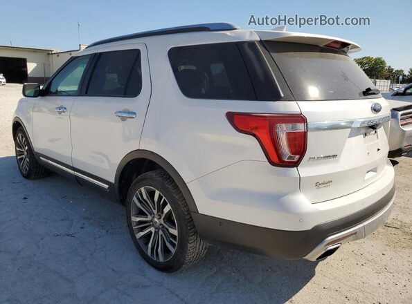 1FM5K8HT5GGA69454 2016 FORD FORD EXPLORER White Trasero izquierdo