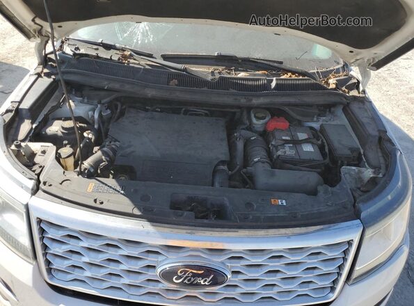 1FM5K8HT5GGA69454 2016 FORD FORD EXPLORER White Vista del compartimento del motor