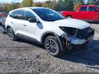 2022 Ford Escape Se Plug-in Hybrid Белый vin: 1FMCU0EZXNUA20874