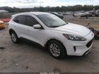2020 Ford Escape Se White vin: 1FMCU0G65LUA67097