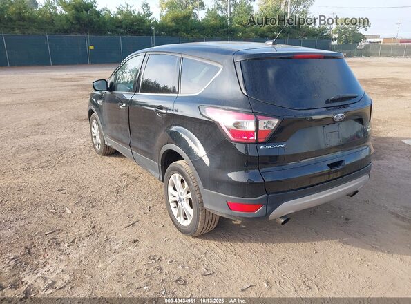 1FMCU0GD0HUF04655 2017 FORD ESCAPE Черный Задняя левая четверть