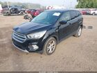 2017 Ford Escape Se Черный vin: 1FMCU0GD0HUF04655