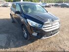 2017 Ford Escape Se Черный vin: 1FMCU0GD0HUF04655