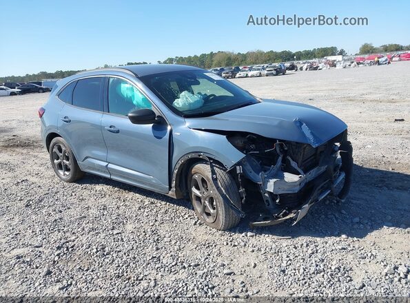 1FMCU0MN5PUA13428 2023 FORD ESCAPE Синий Передняя правая четверть