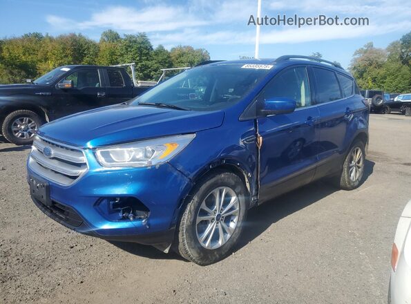 1FMCU9GD2HUD50101 2017 FORD ESCAPE Blue Vista tres cuartos delantera izquierda