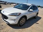 2020 Ford Escape Titanium White vin: 1FMCU9J90LUB58835
