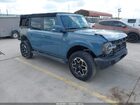 2021 Ford Bronco Outer Banks Light Blue vin: 1FMDE5BH2MLB04623