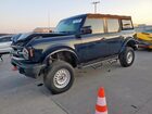 2021 Ford Bronco Base Blue vin: 1FMEE5BP4MLA87707
