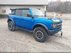 2022 Ford Bronco Black Diamond Синий vin: 1FMEE5DP5NLB55141