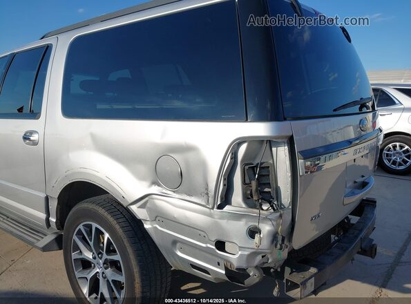 1FMJK1HT7GEF17078 2016 FORD EXPEDITION EL Серебряный Вид спереди