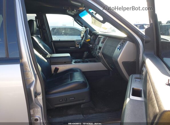 1FMJK1HT7GEF17078 2016 FORD EXPEDITION EL Серебряный Вид салона спереди