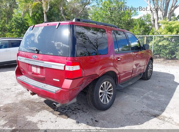 1FMJU1HTXHEA59547 2017 FORD EXPEDITION Red Tył prawy