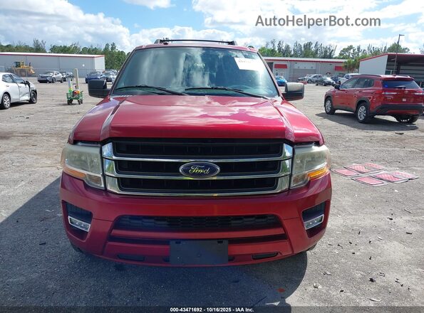 1FMJU1HTXHEA59547 2017 FORD EXPEDITION Red Widok zestawu wskaźników