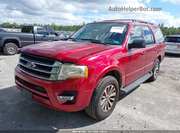 1FMJU1HTXHEA59547 2017 FORD EXPEDITION Red Przód lewy