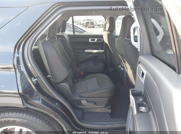 1FMSK7DH2NGA82285 2022 FORD FORD EXPLORER Black Widok naklejki z numerem VIN