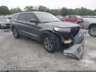 2021 Ford Explorer Xlt Gray vin: 1FMSK7DH4MGB86436