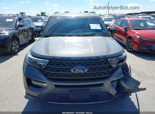 1FMSK7DH4RGA62674 2024 FORD FORD EXPLORER Серый Вид задней части салона