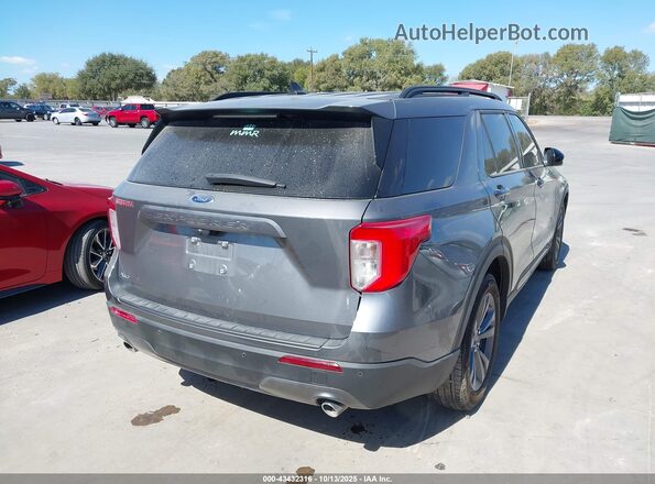 1FMSK7DH4RGA62674 2024 FORD FORD EXPLORER Серый Задняя правая четверть