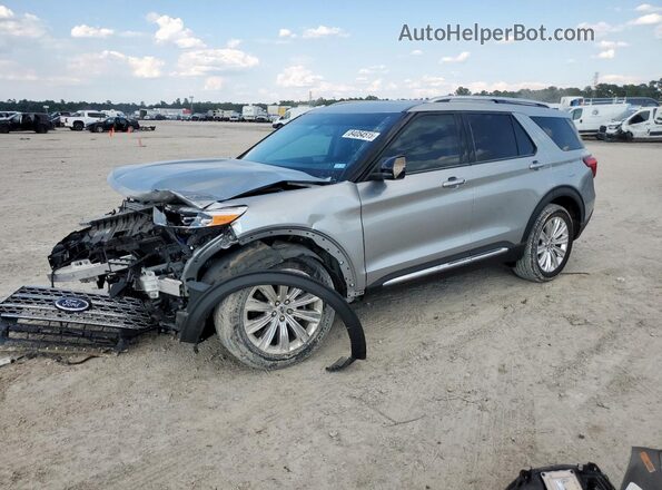 1FMSK7FH2PGC03476 2023 FORD FORD EXPLORER Silver Vista tres cuartos delantera izquierda