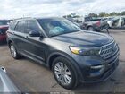 2020 Ford Explorer Limited Gray vin: 1FMSK7FH3LGB09195