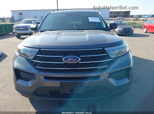 1FMSK8DH0RGA68557 2024 FORD FORD EXPLORER Gray Widok zestawu wskaźników