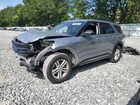 2021 Ford Explorer Xlt Серый vin: 1FMSK8DH1MGA76000