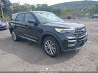 2022 Ford Explorer Xlt Black vin: 1FMSK8DH1NGC18380