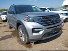 2023 Ford Explorer Xlt Silver vin: 1FMSK8DH3PGA41382