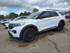 2020 Ford Explorer Xlt White vin: 1FMSK8DH7LGB02419