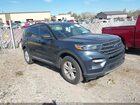 2022 Ford Explorer Xlt Blue vin: 1FMSK8DH8NGA22937