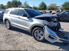 2020 Ford Explorer Xlt Gray vin: 1FMSK8DH9LGC19001