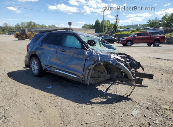 1FMSK8DH9RGA33404 2024 FORD FORD EXPLORER Gray Przód prawy