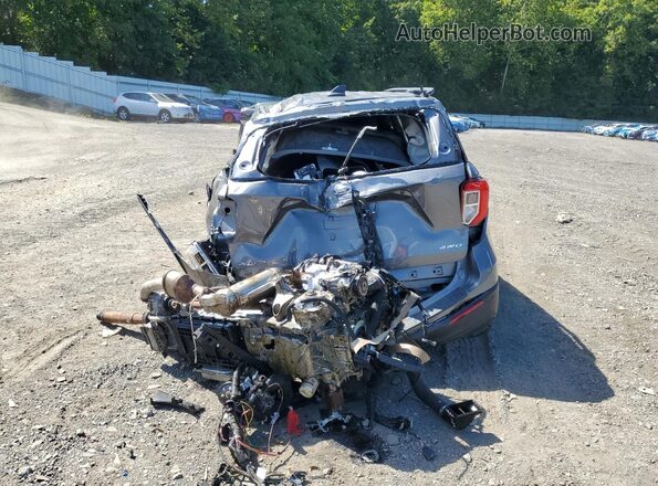 1FMSK8DH9RGA33404 2024 FORD FORD EXPLORER Gray Widok z tyłu