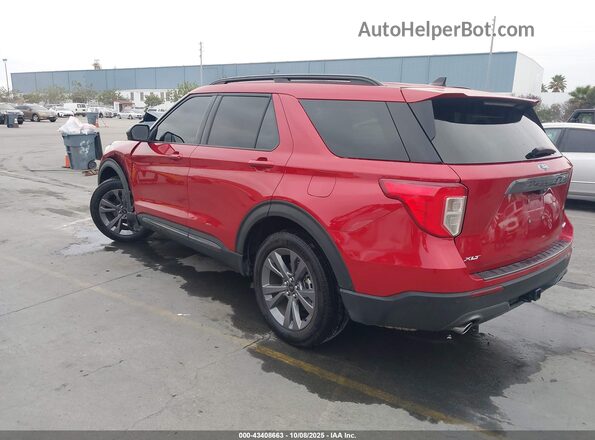 1FMSK8DHXRGA09547 2024 FORD FORD EXPLORER Red Tył lewy