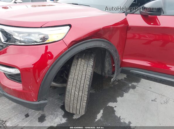 1FMSK8DHXRGA09547 2024 FORD FORD EXPLORER Red Widok z przodu