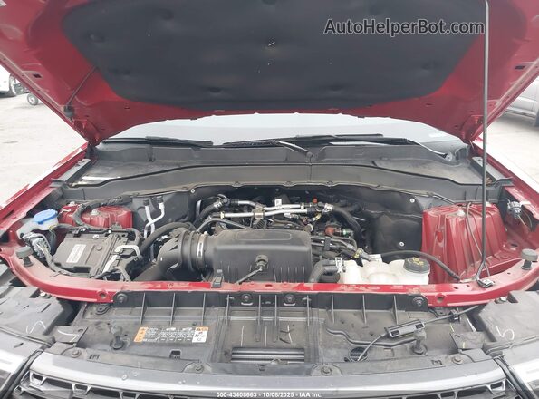1FMSK8DHXRGA09547 2024 FORD FORD EXPLORER Red Widok z tyłu