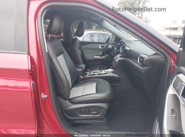 1FMSK8DHXRGA09547 2024 FORD FORD EXPLORER Red Widok wnętrza z przodu