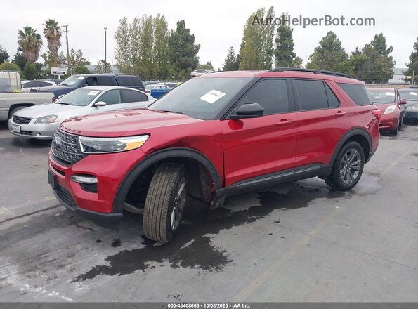 1FMSK8DHXRGA09547 2024 FORD FORD EXPLORER Red Przód lewy