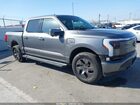 2023 Ford F-150 Lightning Lariat Gray vin: 1FT6W1EVXPWG52831