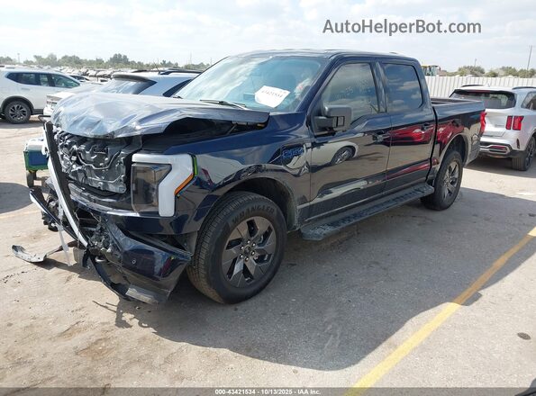 1FT6W3L78SWG01630 2025 FORD F-150 LIGHTNING Черный Передняя левая четверть