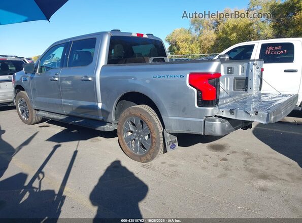 1FT6W3LU7SWG16450 2025 FORD F-150 LIGHTNING Серебряный Задняя левая четверть