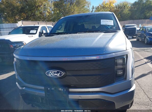 1FT6W3LU7SWG16450 2025 FORD F-150 LIGHTNING Серебряный Вид щитка приборов
