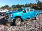 2020 Ford F250 Super Duty Blue vin: 1FT7W2B60LEE81143